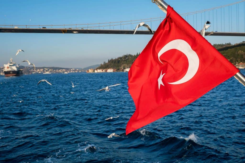 Flag of Turkey, officially the Turkish flag or Turk bayragi